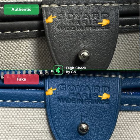 fake goyard bag uk|real vs fake goyard bag.